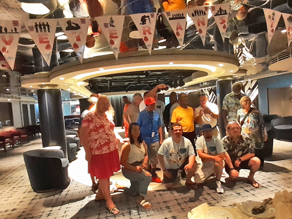Réunion des vétérans à bord du Adventure of the Seas - Juillet 2023